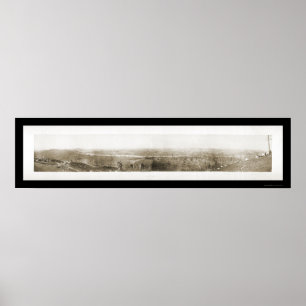 Poster Foto 1864 de Knoxville TN da guerra civil