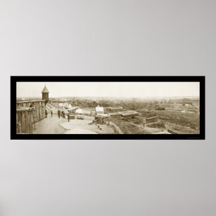Póster Foto 1864 de Nashville TN Ft Negley