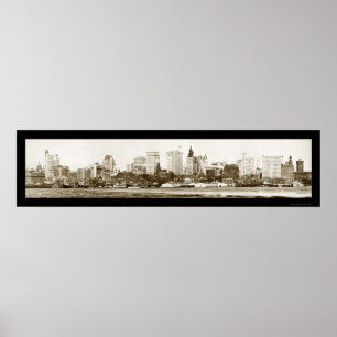Póster Foto 1900 da Nova Iorque