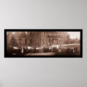 Póster Foto 1903 das MÃES de Wellesley College