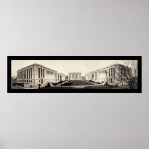 Póster Foto 1907 da Faculdade de Medicina de Harvard