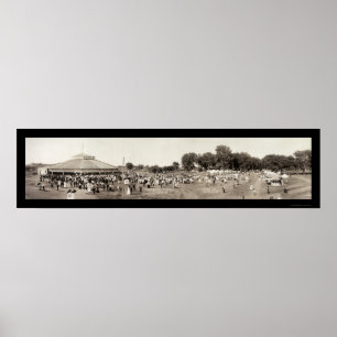 Póster Foto 1908 de Chautauqua Clarinda IA
