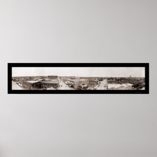 Póster Foto 1908 de Tulsa Oklahoma