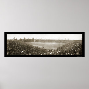 Poster Foto 1908 do futebol do marinho do exército