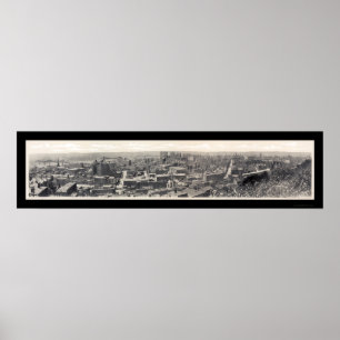Póster Foto 1908 do negócio de Cincinnati OH