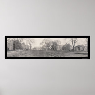 Póster Foto 1909 da Brown University RI