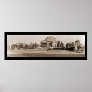 Póster Foto 1909 da Columbia University NY