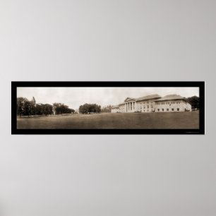 Póster Foto 1909 da Universidade de Cornell NY
