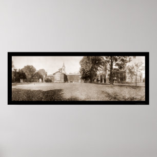 Póster Foto 1909 da Universidade de Princeton