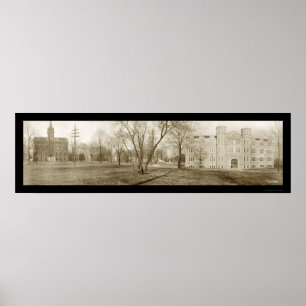 Póster Foto 1909 da universidade de Vanderbilt