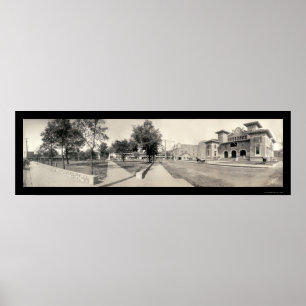 Poster Foto 1909 de Pensacola FL da plaza