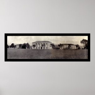 Poster Foto 1909 de West Point das construções