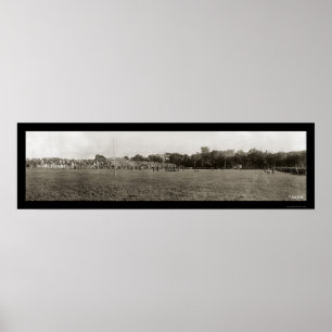 Poster Foto 1909 do futebol de West Point