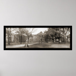 Póster Foto 1909 do SC da faculdade de Charleston