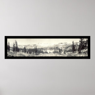 Poster Foto 1910 de Gilmore Lake Tahoe