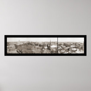 Póster Foto 1910 do céu das MÃES de Worcester