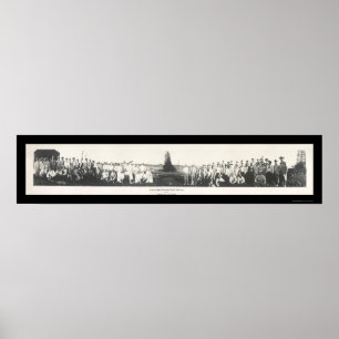 Póster Foto 1910 do Gusher da bolsa de valores
