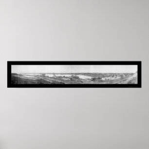 Póster Foto 1910 do providência RI do porto