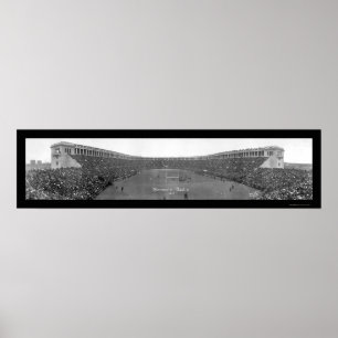 Poster Foto 1911 do futebol de Harvard Yale