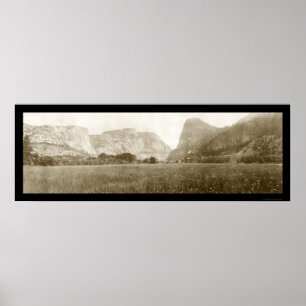 Póster Foto 1911 do vale de Hetch Hetchy