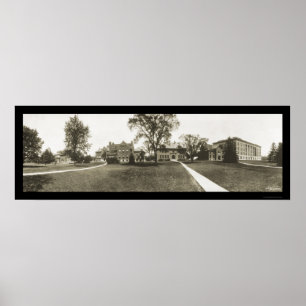 Póster Foto 1912 da universidade de estado do Michigan