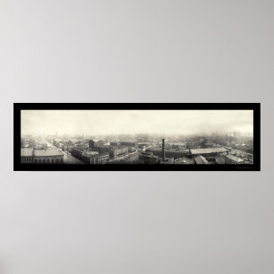 Póster Foto 1913 de Terre Haute Indiana