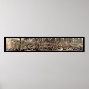 Poster Foto 1913 dos estudantes universitários de Indian