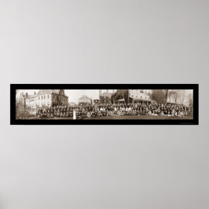 Póster Foto 1914 da academia NJ de Blair