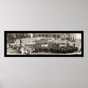 Poster Foto 1914 de Atenas da universidade de Ohio