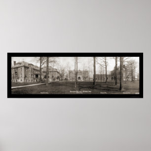 Póster Foto 1914 de Ohio da faculdade do desafio