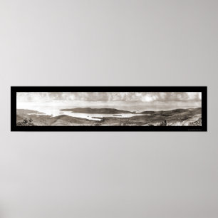 Póster Foto 1914 de Puerto Rico Culebra