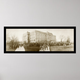 Póster Foto 1914 do segundo grau de Omaha
