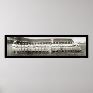 Poster Foto 1916 de Ohio dos Cleveland Indians
