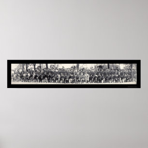 Poster Foto 1917 dos Riflemen WWI