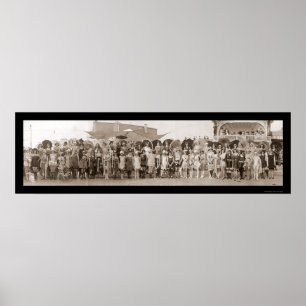 Póster Foto 1922 das belezas wow do roupa de banho