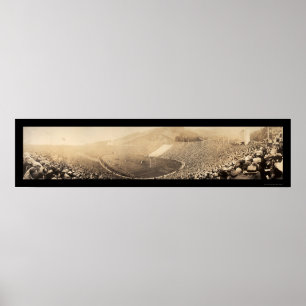 Poster Foto 1926 do futebol de Stanford Cal