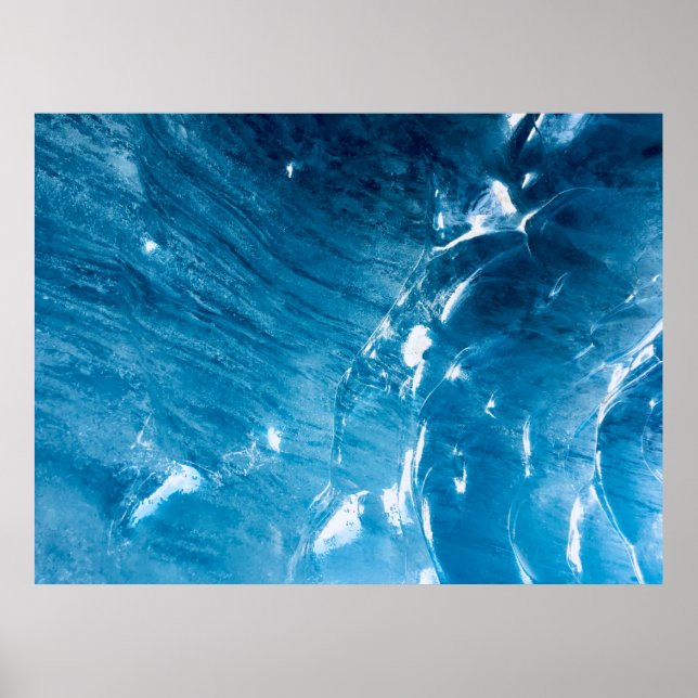 Poster Foto aérea do corpo de água (Frente)