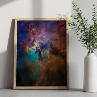 Poster Foto Celestial Lagoa Nebulosa 8x10