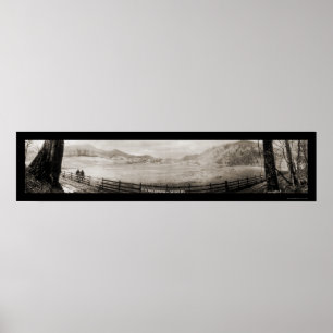 Póster Foto Cherokee 1909 da reserva indígena do NC