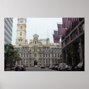 Póster Foto da Câmara Municipal Philadelphia
