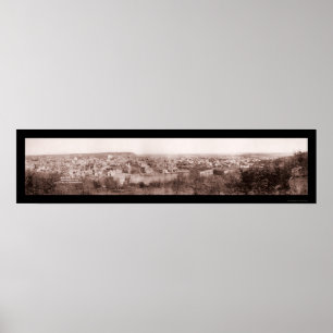 Poster Foto da cena do Mineral Wells TX 1906