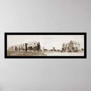 Póster Foto da Connecticut College 1920