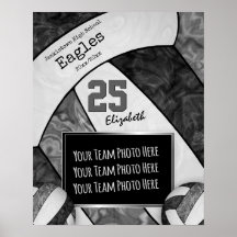 foto da equipe de vôlei das cinzas negras