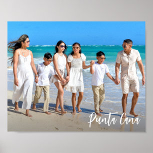 Poster Foto da família de memória de Viagem personalizada