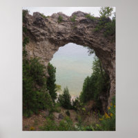 Foto da Geologia do Michigan Arch Rock