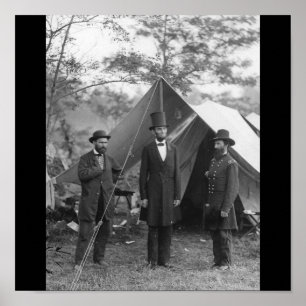 Póster Foto da guerra civil cerca de 1862