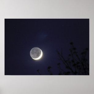 Póster Foto da Lua