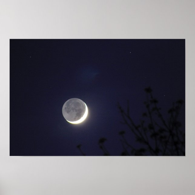 Póster Foto da Lua (Frente)