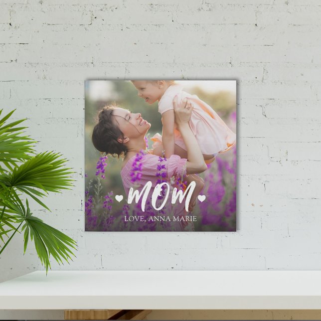 Poster Foto da mãe bonita personalizada (Criador carregado)