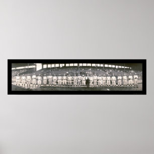 Póster Foto da MÃE Boston Red Sox 1914